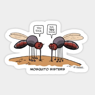 Mosquito Sisters Sticker